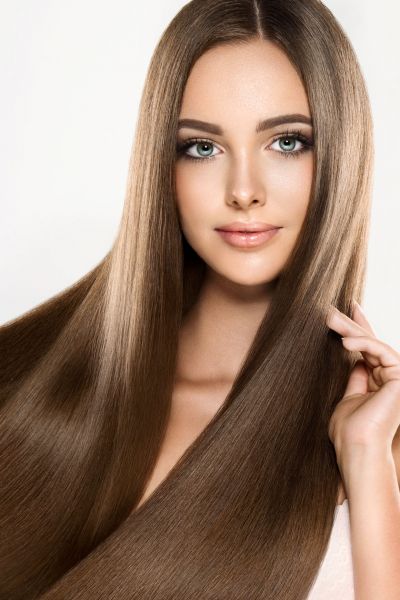 64277917 - young attractive girl-model with gorgeous, shiny, long, straight hair. good and healthy hair as resalt of right care.